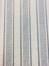 Load image into Gallery viewer, Designer Grey Beige Woven Stripe Upholstery Fabric WHS 3924