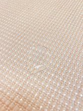 Load image into Gallery viewer, Designer MCM Mid Century Modern Cream Shimmery Weave Water &amp; Stain Resistant Upholstery Drapery Fabric WHS 3437
