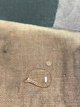 Load image into Gallery viewer, Designer Guild Geo Moderne Jade Linen Cotton Brown Green Olive Mustard Abstract Water &amp; Stain Resistant Upholstery Drapery Fabric STA 3310
