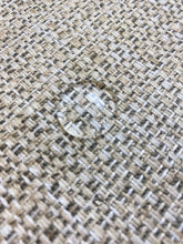 Load image into Gallery viewer, Designer Beige Taupe MCM Mid Century Modern Woven Tweed Water &amp; Stain Resistant Upholstery Fabric WHS 4186