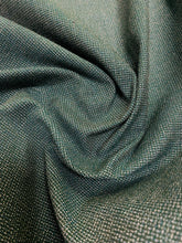 Load image into Gallery viewer, Forest Green Canvas MCM Mid Century Modern Water &amp; Stain Resistant Tweed Upholstery Drapery Fabric STA 3614Forest Green Canvas MCM Mid Century Modern Water &amp; Stain Resistant Tweed Upholstery Drapery Fabric STA 3614
