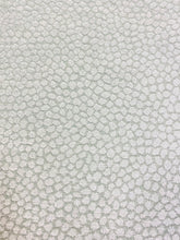 Load image into Gallery viewer, Designer Seafoam Green Animal Pattern Dot Chenille Water &amp; Stain Resistant Upholstery Fabric WHS 3469