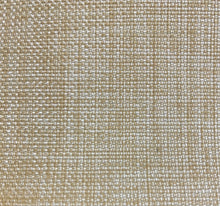 Load image into Gallery viewer, Designer Water &amp; Stain Resistant Wheat Beige MCM Mid Century Modern Upholstery Fabric STA 3647