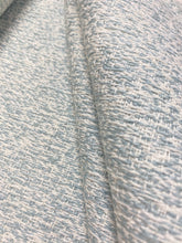 Load image into Gallery viewer, Pierre Frey F 3131004 Noumea Plume Seafoam Aqua Green Cream Tweed MCM Indoor Outdoor Upholstery Fabric WHS 3987