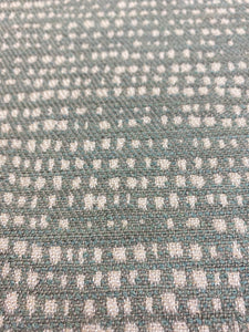 1.5 Yard Designer Grey Blue Seafoam Heavy Duty Geometric Abstract Upholstery Fabric WHS 3536