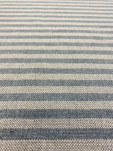 Load image into Gallery viewer, Designer Water &amp; Stain Resistant Grey Taupe Stripe Upholstery Fabric STA 3158