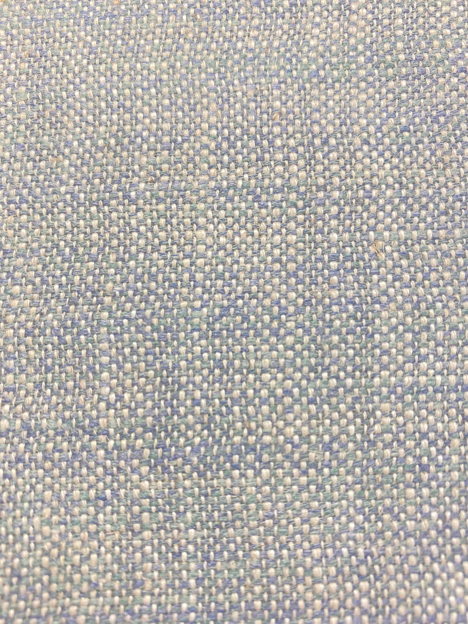 Designer Wool Linen Navy Denim Blue MCM Mid Century Modern popular Tweed Heavy Duty Upholstery Fabric WHS1198