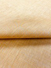 Load image into Gallery viewer, Designer Water &amp; Stain Resistant Wheat Gold MCM Mid Century Modern Upholstery Drapery Fabric WHS 3094