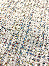 Load image into Gallery viewer, Perennials In the Loop Rhino Textured Boucle Confetti Hot Pink Yellow Blue Multi Indoor Outdoor Water Resistant Upholstery Fabric WHS 3783