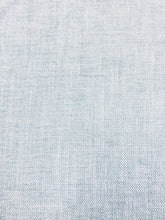 Load image into Gallery viewer, Designer 118" Wide Ice Blue Textured Chenille Upholstery Drapery Fabric WHS 3553