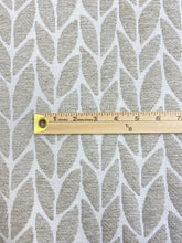 Load image into Gallery viewer, Designer Water &amp; Stain Resistant Beige Cream Botanical MCM Mid Century Modern Upholstery Fabric WHS 3651