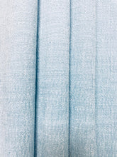 Load image into Gallery viewer, 1.5 Yard InsideOut Water &amp; Stain Resistant Aqua Blue Chenille Upholstery Fabric WHS 4163