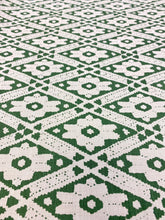 Load image into Gallery viewer, Quadrille China Seas Viennese Forest Green Linen Upholstery &amp; Drapery Fabric STA 3049