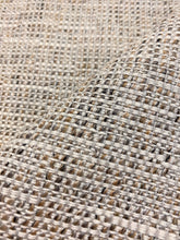 Load image into Gallery viewer, Crypton Water &amp; Stain Resistant Grey Black Taupe Tweed MCM Mid Century Modern Upholstery Fabric WHS 4037