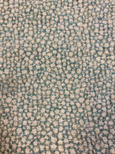 Load image into Gallery viewer, Designer Reversible Animal Pattern Seafoam Green Beige Chenille Upholstery Fabric STA 3588