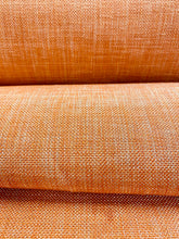 Load image into Gallery viewer, Orange Light Gold MCM Mid Century Modern Upholstery &amp; Drapery Fabric STA 3062