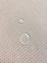 Load image into Gallery viewer, Designer Taupe Cream Linen Tweed MCM Mid Century Modern Water &amp; Stain Resistant Upholstery Fabric WHS 4132