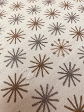 Load image into Gallery viewer, 1.75 Yard Sunbrella Mayer Spokes Meteor Grey Beige Brown Indoor Outdoor Water &amp; Stain Resistant Upholstery Fabric WHS 3239