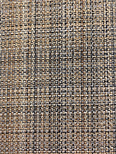 Load image into Gallery viewer, Designer Woven Beige Grey Mustard Black White MCM Mid Century Modern Tweed Upholstery Fabric WHS 3770