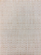 Load image into Gallery viewer, Designer Outdoor Genuine Straw Rattan Tweed Beige Cream MCM Mid Century Modern Water &amp; Stain Resistant Upholstery Fabric WHS 4128