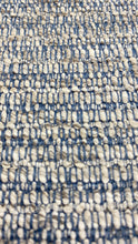 Load image into Gallery viewer, Designer Denim Blue Grey Woven MCM Mid Century Modern Tweed Upholstery Fabric STA 3211