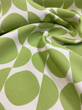 Load image into Gallery viewer, Sunbrella Allover Heath Art Deco Abstract Geometric Lime Green Beige Upholstery Drapery Fabric STA 3504