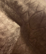 Load image into Gallery viewer, Designer Espresso Brown Textured Velvet Water &amp; Stain Resistant Upholstery Fabric STA 3218