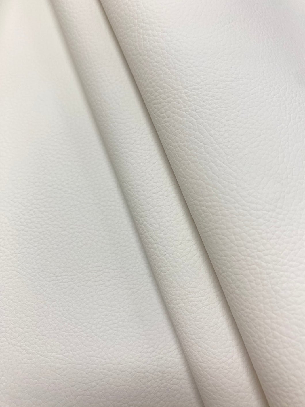 Designer Heavy Duty Cream Faux Leather Upholstery Vinyl STA 3846