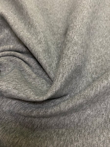 Designer Grey MCM Mid Century Modern Tweed Softened Upholstery Drapery Fabric WHS 3610