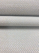 Load image into Gallery viewer, Heavy Duty Beige Aqua Blue Indoor Outdoor Water &amp; Stain Resistant Upholstery Fabric WHS 3898
