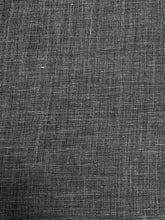 Load image into Gallery viewer, Designer Grey Green Belgian Flax Linen Upholstery Fabric WHS 3986