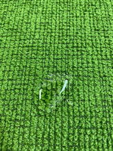 Load image into Gallery viewer, 2.5 Yard Designer Water &amp; Stain Resistant Lime Green MCM Mid Century Modern Boucle Upholstery Fabric WHS 3638