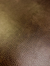 Load image into Gallery viewer, Designer Brown Animal Skin Faux Leather Coffee Bean Upholstery Vinyl STA 3416