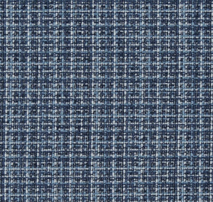 Crypton Stain Repellent Navy Blue MCM Chenille Tweed Upholstery Fabric