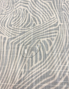 Blue Cream Abstract Indoor Outdoor Water & Stain Resistant Cotton Upholstery Drapery Fabric STA 3518