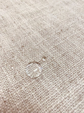 Load image into Gallery viewer, 1.8 Yard of Designer Tweed Linen Blend MCM Mid Century Modern Beige Water &amp; Stain Resistant Upholstery Fabric WHS 3232