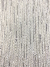 Load image into Gallery viewer, 1.7 Yard Designer Water &amp; Stain Resistant Grey Cream Textured Boucle MCM Mid Century Modern Upholstery Fabric WHS 3709