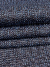 Load image into Gallery viewer, Reversible Polypropylene MCM Mid Century Modern Navy Blue Upholstery Fabric WHS 4115