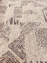 Load image into Gallery viewer, Holly Hunt Facet Pewter Grey Beige Boucle Abstract Ethnic Upholstery Fabric WHS 3235