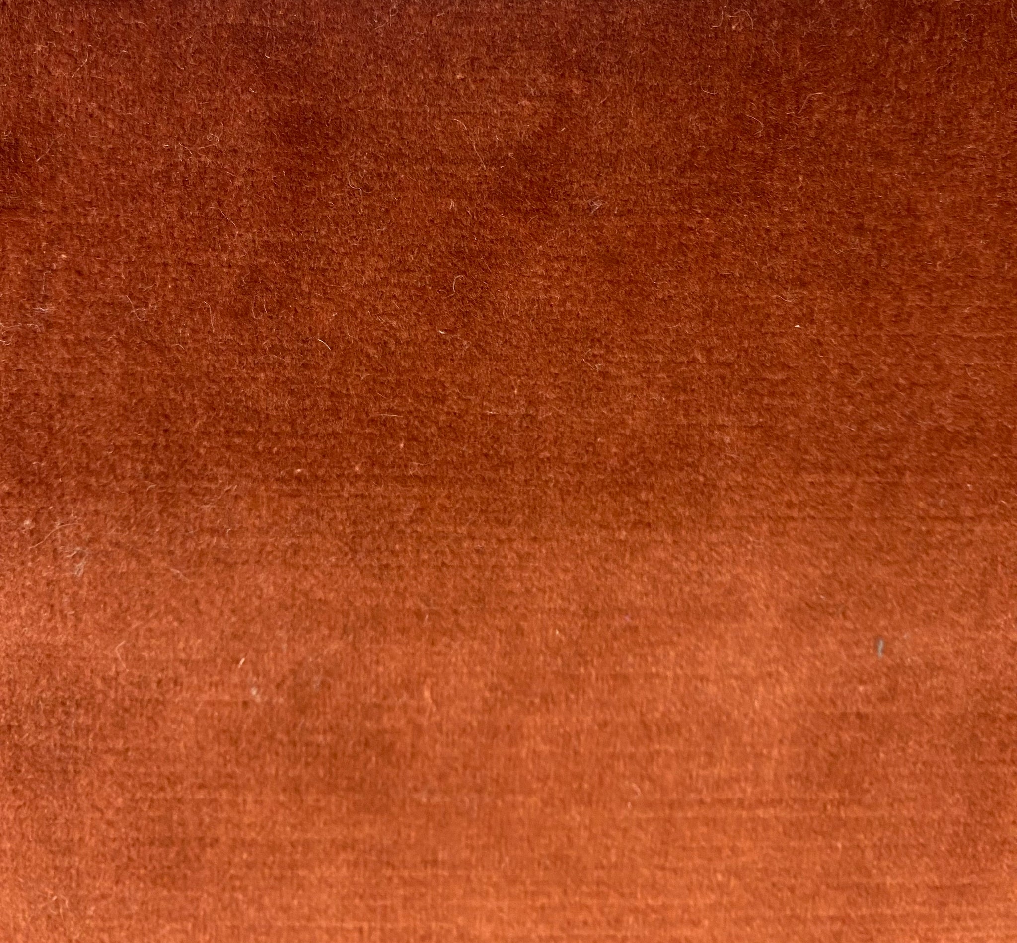 GLORIA COPPER Solid Color Cotton Velvet Upholstery And Drapery Fabric
