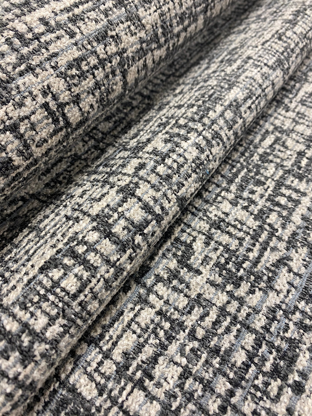 Charcoal Chenille MCM Upholstery Fabric, Fabric Bistro