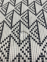 Load image into Gallery viewer, Pollack Barcelona Charcoal Grey Abstract Geometric MCM Mid Century Modern Water &amp; Stain Resistant Upholstery Fabric WHS 3408