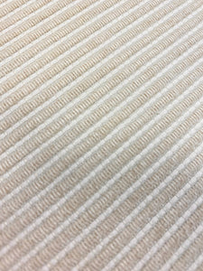 Designer Woven Beige Cream Stripe Upholstery Fabric WHS 3667