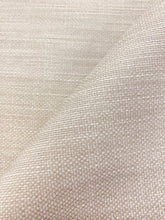 Load image into Gallery viewer, Designer MCM Mid Century Modern Beige Cream Tweed Water &amp; Stain Resistant Upholstery Drapery Fabric WHS 3842