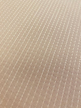 Load image into Gallery viewer, Designer Water &amp; Stain Resistant Beige Stitched Stripe Nautical Upholstery Fabric WHS 3853