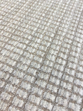 Load image into Gallery viewer, Designer Water &amp; Stain Resistant Taupe Grey Cream MCM Mid Century Modern Chenille Upholstery Fabric WHS 4083