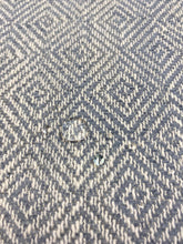 Load image into Gallery viewer, Designer Grey Greek Key Water &amp; Stain Resistant Diamond Geometric Upholstery Fabric WHS 3096