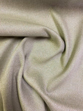 Load image into Gallery viewer, Designer Water &amp; Stain Resistant Green Beige MCM Mid Century Modern Tweed Upholstery Fabric STA 3494