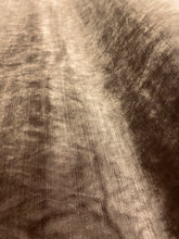 Load image into Gallery viewer, Designer Espresso Brown Textured Velvet Water &amp; Stain Resistant Upholstery Fabric STA 3218