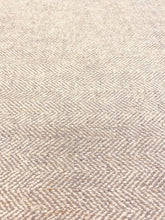 Load image into Gallery viewer, Designer Grey Cream Herringbone MCM Mid Century Modern Tweed Water &amp; Stain Resistant Upholstery Fabric WHS 3338